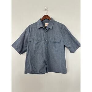 Wrangler Authentic's Short Sleeve Shirt sz Medium